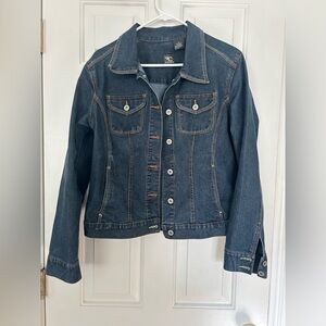 FC Jeanswear dark denim jean jacket.  Like new. Size Medium.